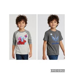 NWOT Unisex Blues Clues Long Sleeve & St Louis Battlehawks Football Tee Shirt 4T